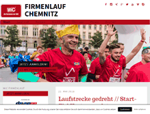 Tablet Screenshot of firmenlauf-chemnitz.de